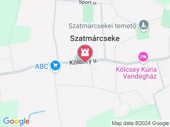 Kölcsey Ferenc Emlékszoba Szatmárcseke a térképen