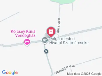 Református templom Szatmárcseke a térképen