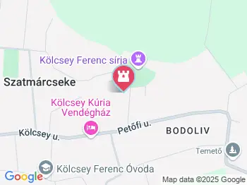 Szatmárcsekei csónakos fejfás református temető Szatmárcseke a térképen