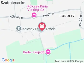 Szatmárcsekei Tájház Szatmárcseke a térképen