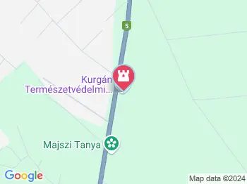 Sirály tanösvény Szatymaz a térképen