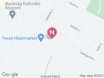 All In Cukrászda Százhalombatta a térképen