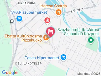 Hotel Training Százhalombatta a térképen