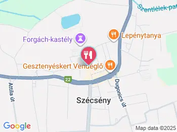 FeteKert Kávézó Szécsény a térképen