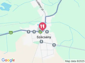 Gesztenyéskert Vendéglő Szécsény a térképen