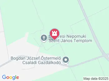 Fiáth-Bezerédj-Gindhy-kiskastély Szedres a térképen