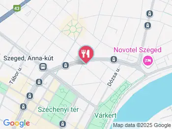 Alibi Gin Bár & Kávézó Szeged a térképen