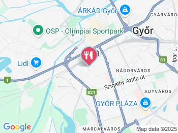 Aranyhal Étterem & Menüház Szeged a térképen