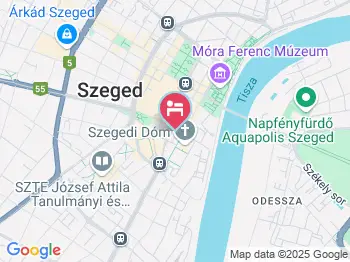 Art Hotel Szeged Szeged a térképen