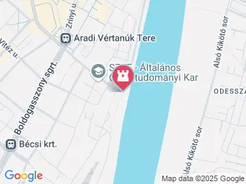 Árvízi emlékmű Szeged a térképen