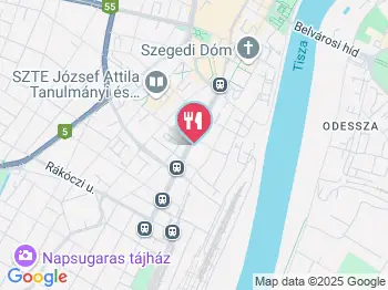 Barista Szeged a térképen