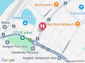 Bella Italia Pizzéria Szeged a térképen