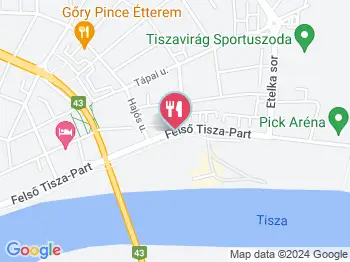 Betyárok Tanyája Szeged a térképen