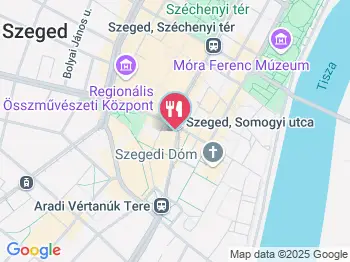 Blues Café & 7-es Megálló Szeged a térképen