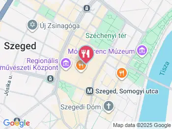 Bonita Bisztró Szeged a térképen