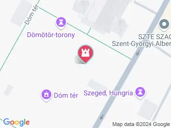 Dóm tér Szeged a térképen