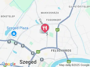 Don Mario Pizzéria & Étterem Szeged a térképen