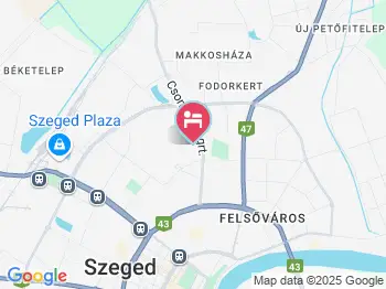 Don Mario Panzió Szeged a térképen