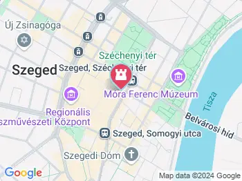 EDF DÉMÁSZ Zrt. szegedi központi épülete Szeged a térképen