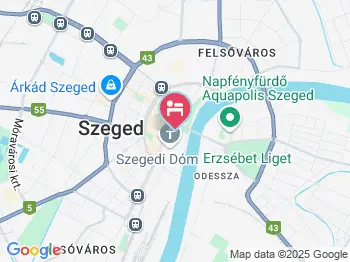 Edit Vendégház Szeged a térképen