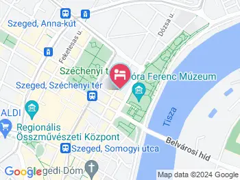 FAND Center Apartman Szeged a térképen