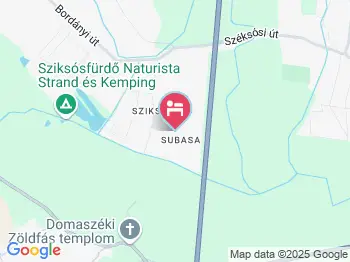 Fenyőfás Vendégház Szeged a térképen