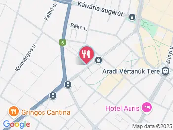 Fortuna Bistro Szeged a térképen