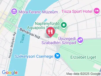 Garden Stég Szeged a térképen