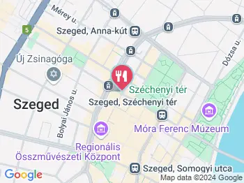 Gombóc Túróbár Manufaktúra Szeged a térképen