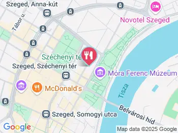 Grand Café Szeged a térképen