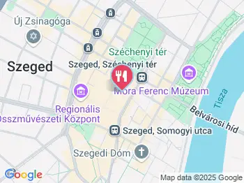 Hatos Rétes Szeged a térképen