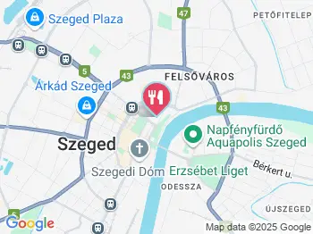 HBH Bajor Söröző & Étterem Szeged a térképen