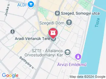 Hősök kapuja Szeged Szeged a térképen