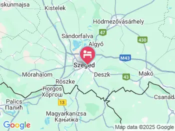 Hunguest Szeged (korábbi Forrás) Szeged a térképen