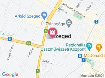 Informatika-történeti Kiállítás Szeged a térképen