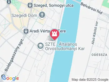 Kalap alatt - szobor Szeged a térképen