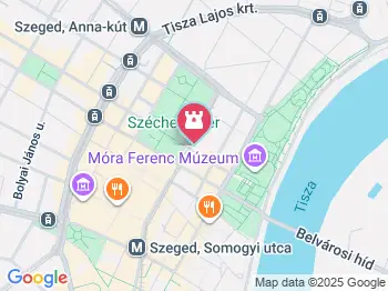 Kass Galéria Szeged a térképen