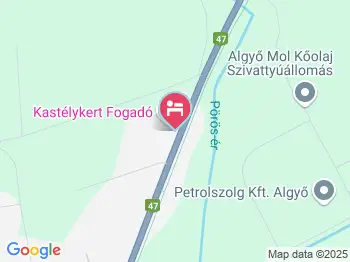 Kastélykert Fogadó Szeged a térképen