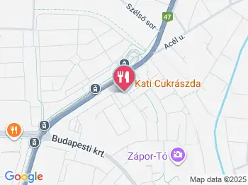 Kati Cukrászda Szeged a térképen