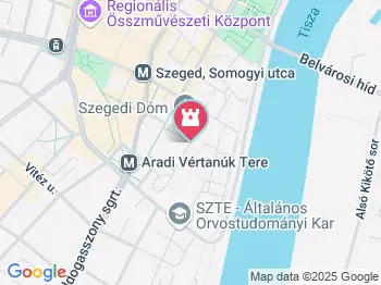 Katyni áldozatok emlékére Szeged a térképen