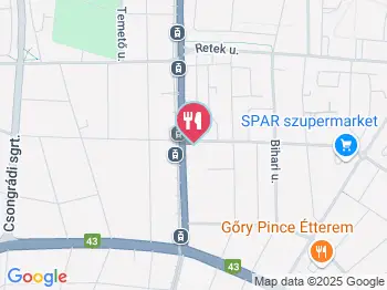 Kedves Presszó Szeged a térképen