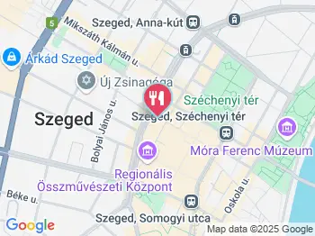 Kelesztő Szeged a térképen