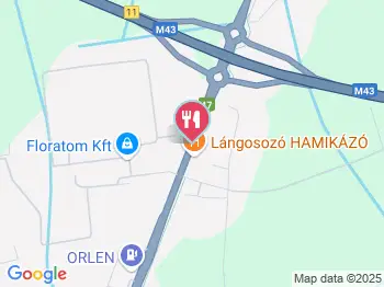 Lángos, Palacsinta Büfé Szeged a térképen