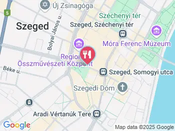 Lobby Café Szeged a térképen