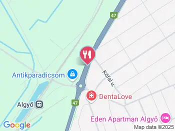 Lugas Étterem Szeged a térképen