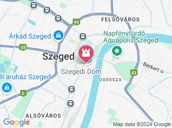 Magyar Pieta 1956 szobor Szeged a térképen