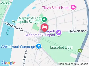 Maya Panzió Szeged a térképen