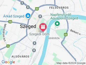 Mesekastély Szeged a térképen