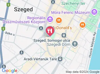 Millenniumi Kávéház és Klub Szeged a térképen