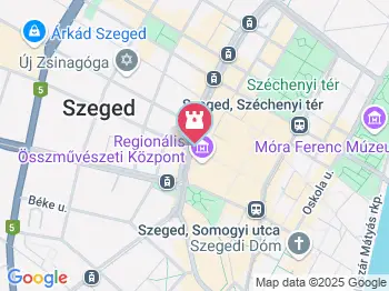 Móra Ferenc Múzeum Szeged a térképen